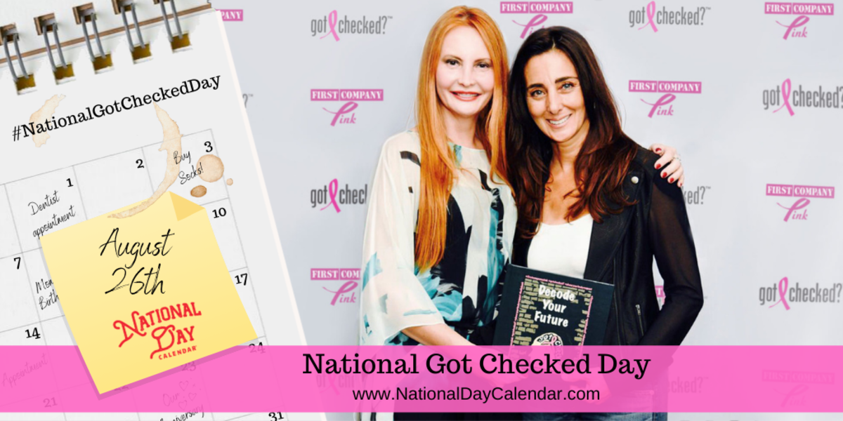 National Got Checked Day - August 26