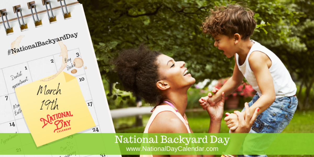 National Backyard Day - March 19th