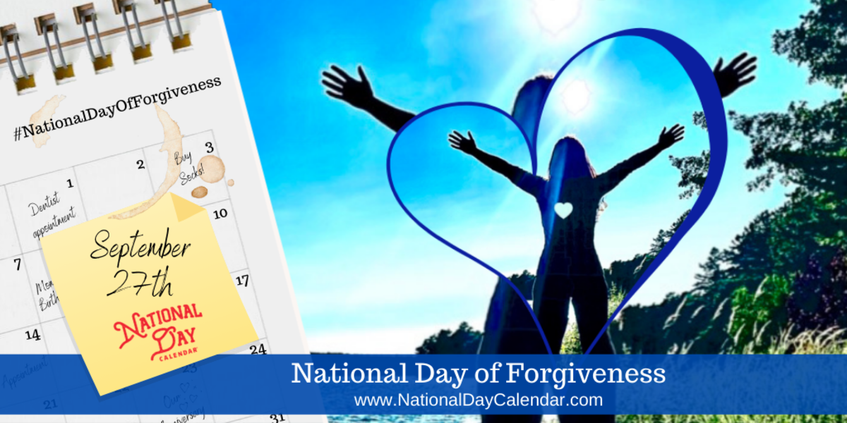 National Day of Forgiveness - September 27 