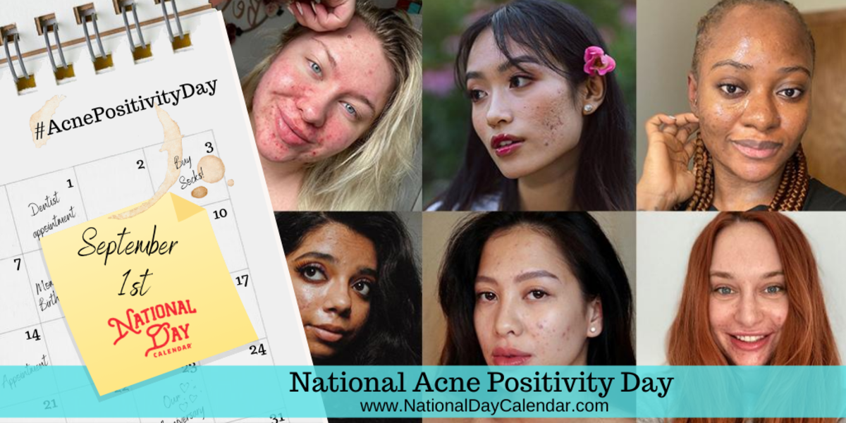 National Acne Positivity Day - September 1 