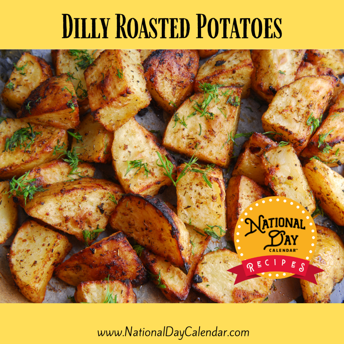 Dilly Roasted Potatoes